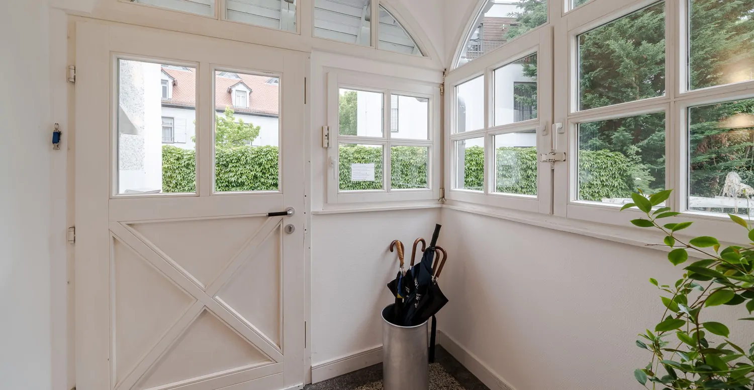 Originalgetreuer Windfang