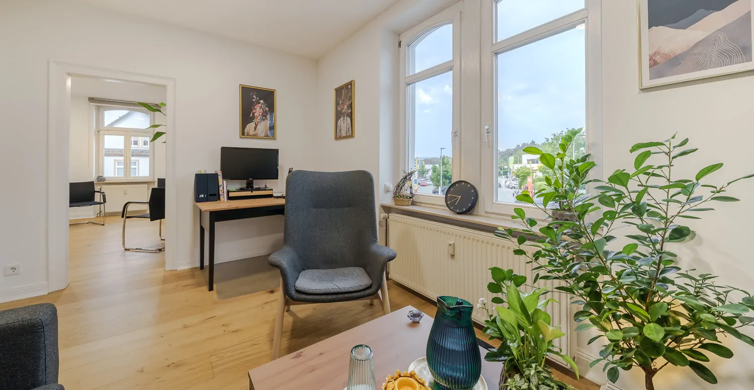 Verbundene Zimmer 3 und 4 OG