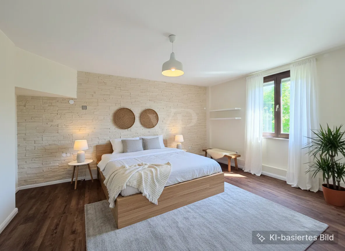 Einrichtungsbeispiel Schlafzimmer