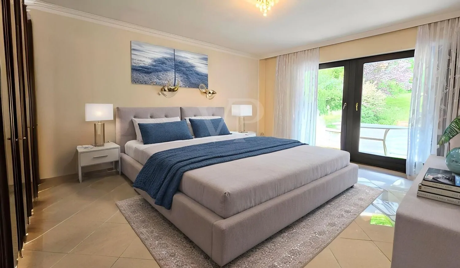 Beispielmöbelierung Schlafzimmer