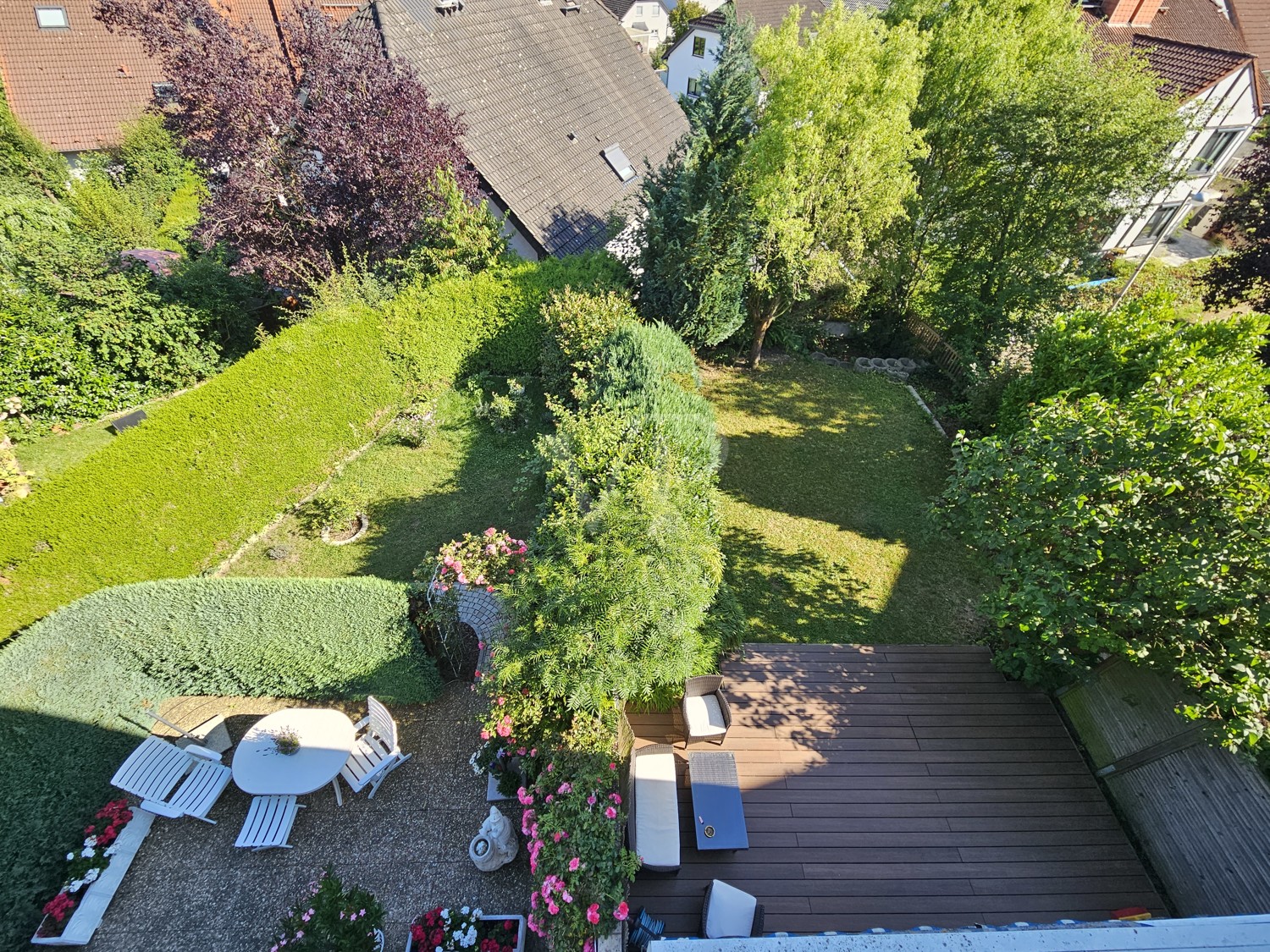 Garten mit Terrasse