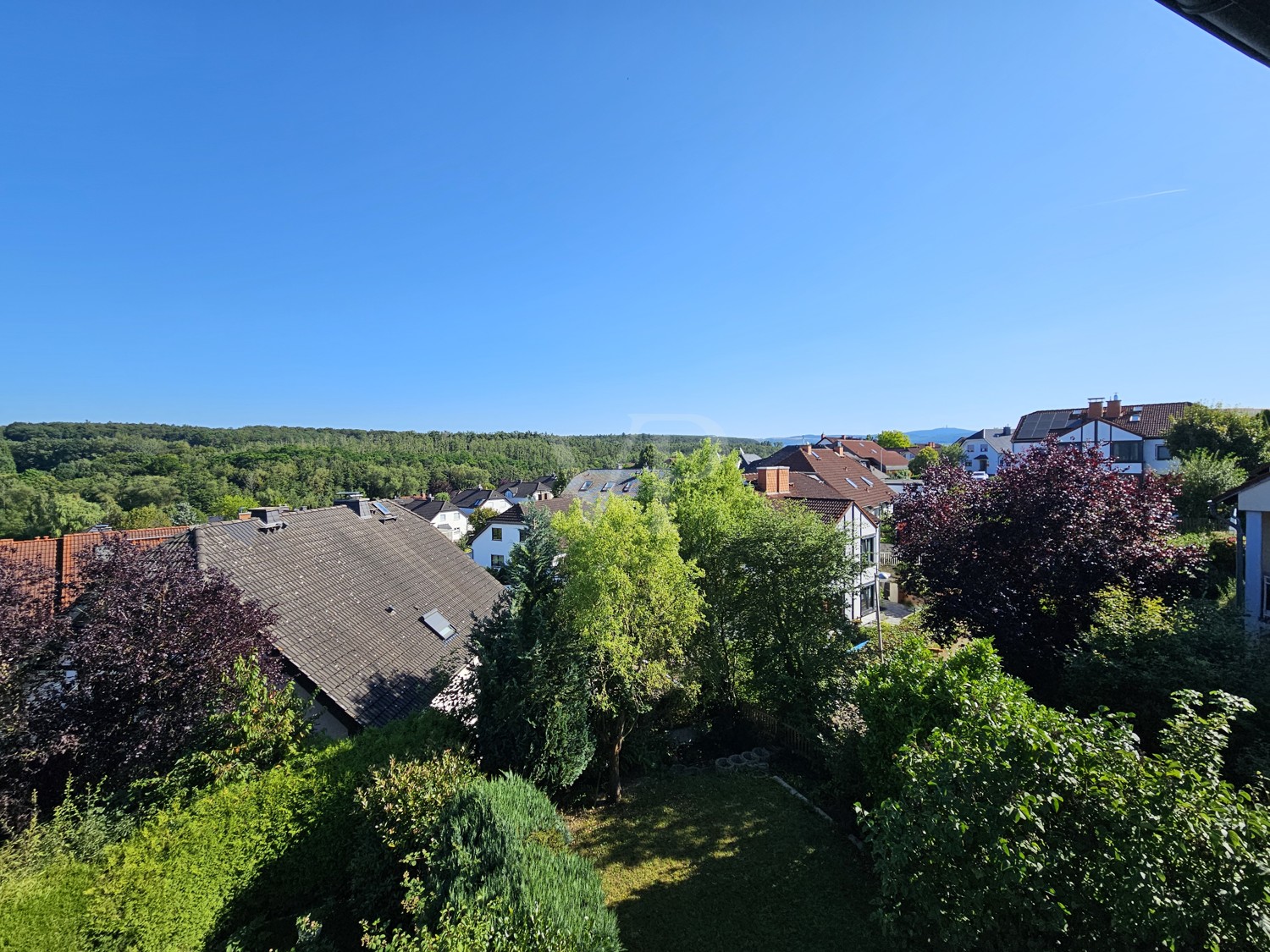 Fernblick aus dem Dachstudio