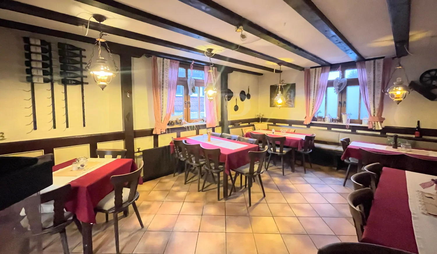 Gemütlicher Speisesaal