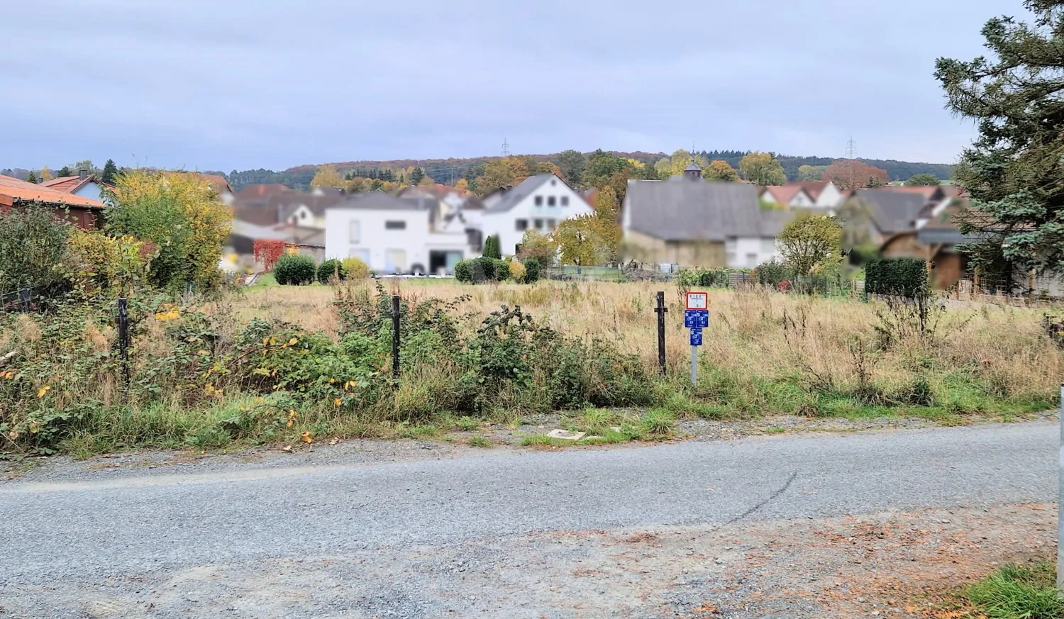 Gut geschnittenes Grundstück