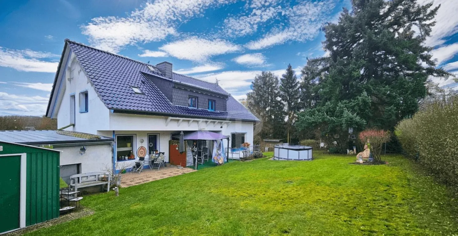 Schön eingewachsener Garten