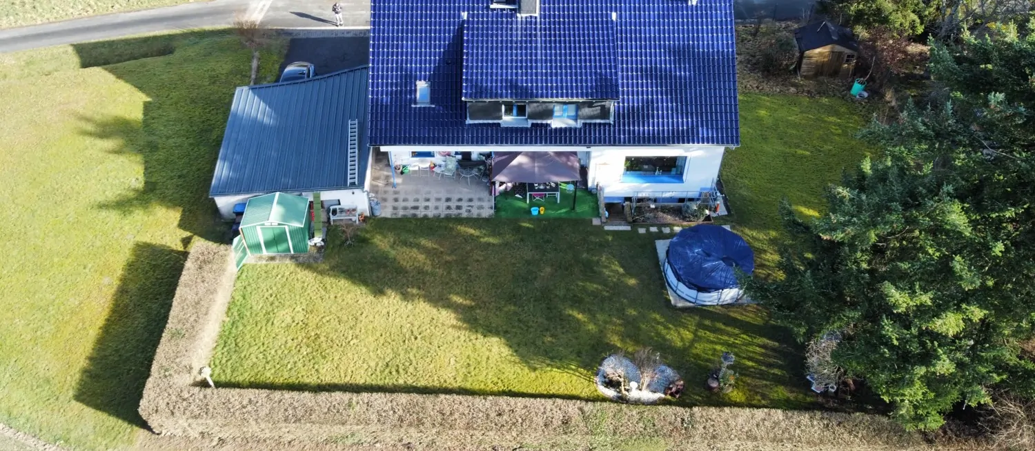 Ansprechender Außenbereich