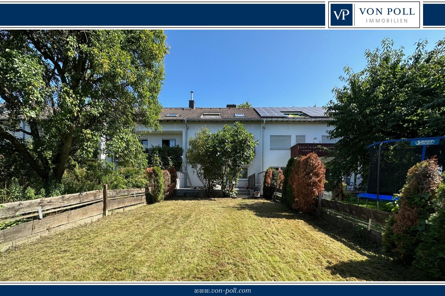 Hausansicht Gartenseite