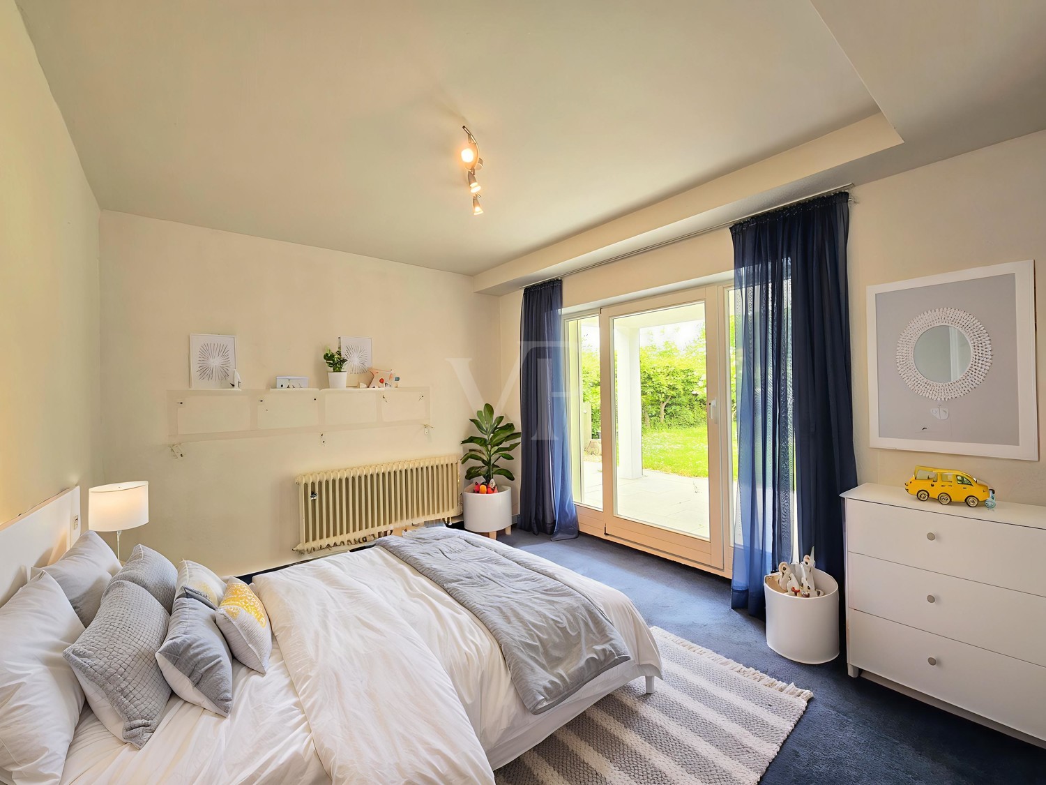Beispielmöblierung - Gästezimmer im Gartengeschoss