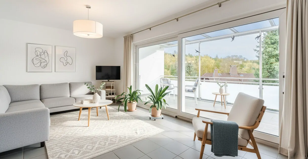 Beispielmöblierung Wohnzimmer