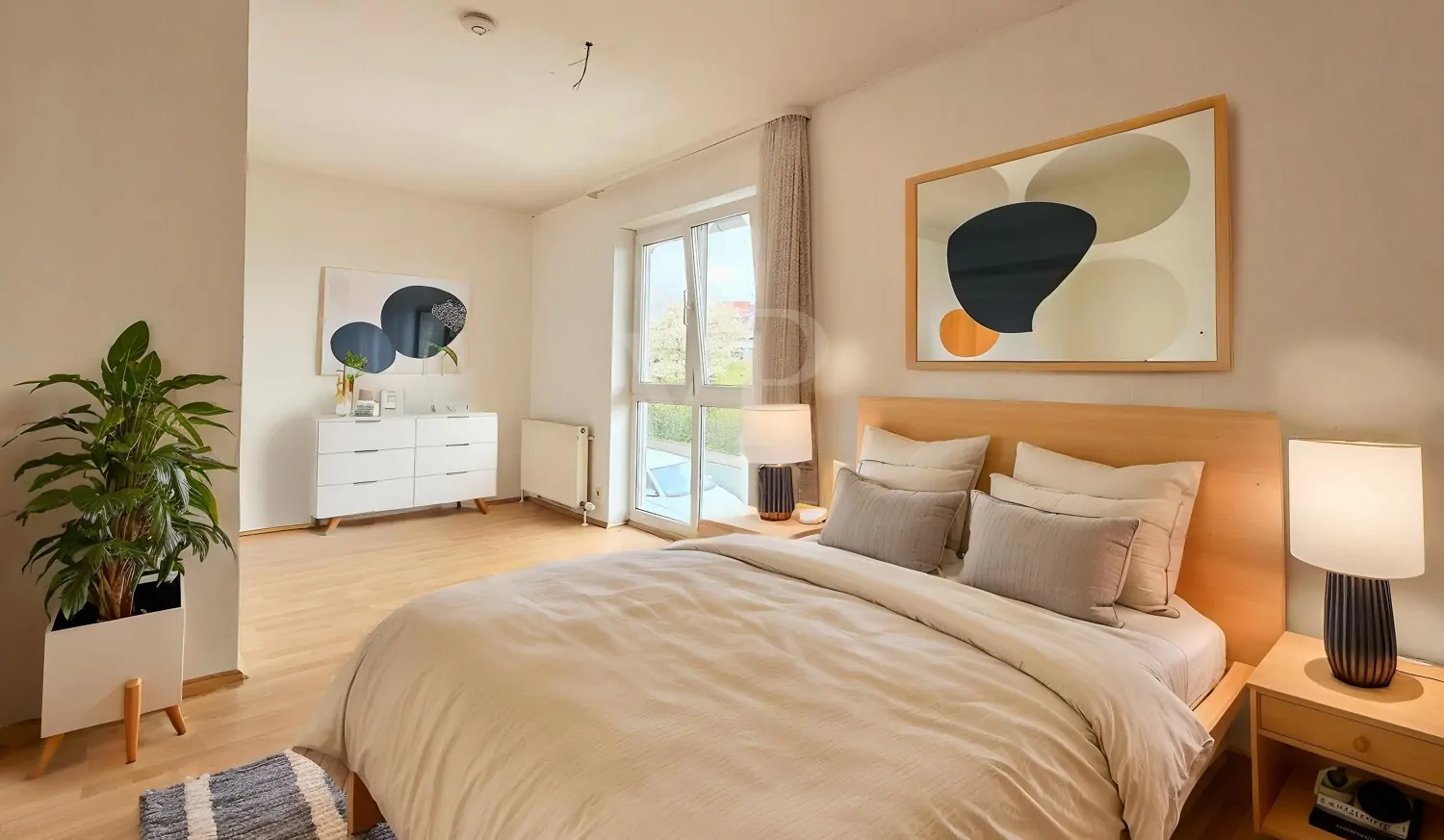 Beispielmöblierung Schlafzimmer