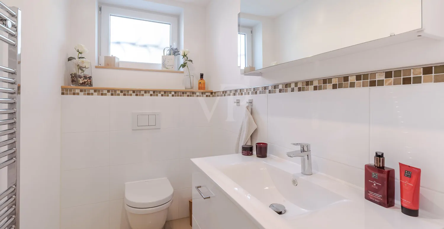 Gäste-WC im Untergeschoss