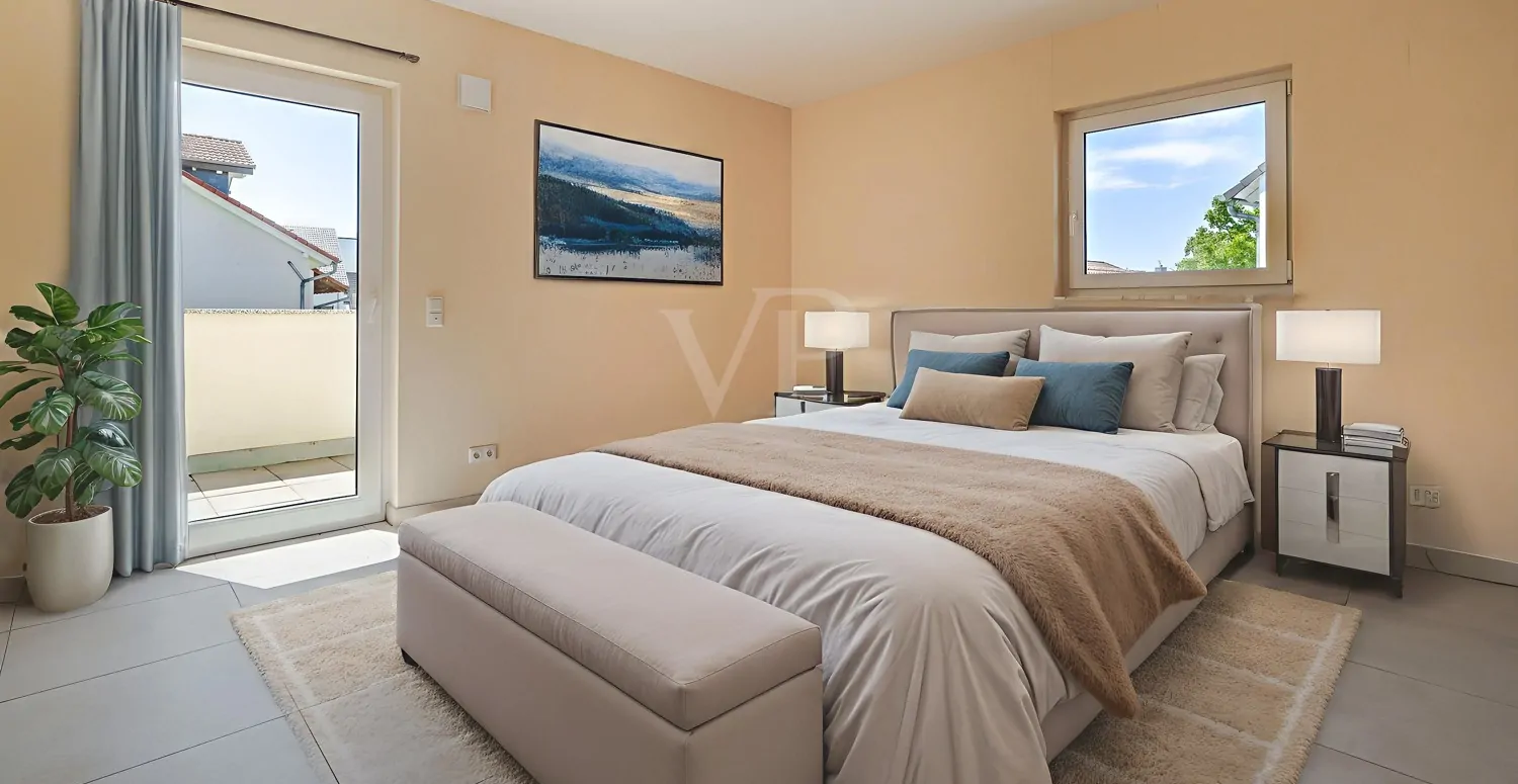 Beispiel Schlafzimmer Zugang Balkon