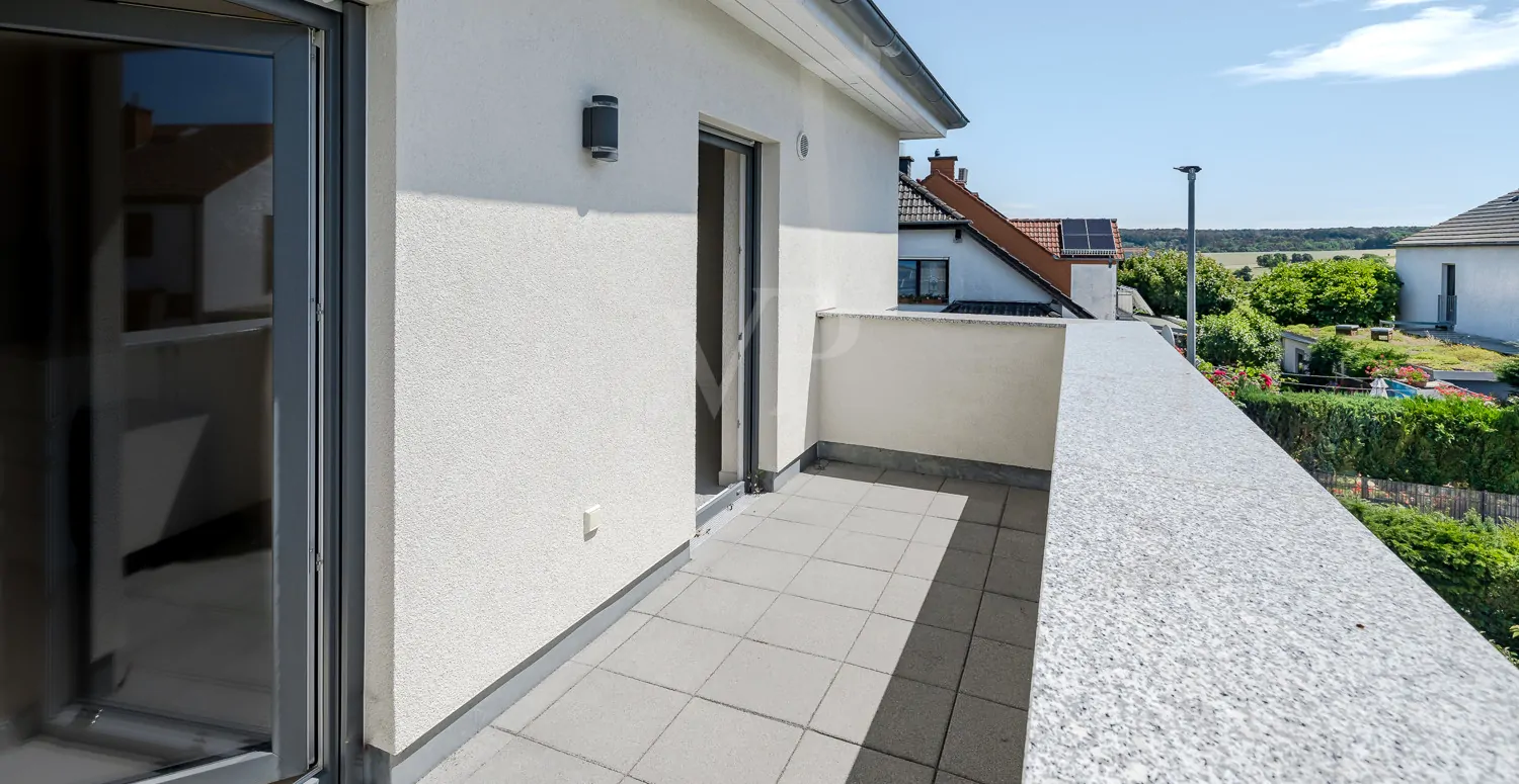 Sonnenbalkon mit tollem Blick