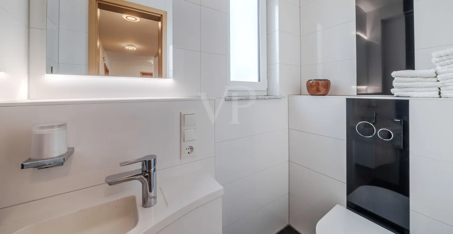 Gäste-WC im Erdgeschoss