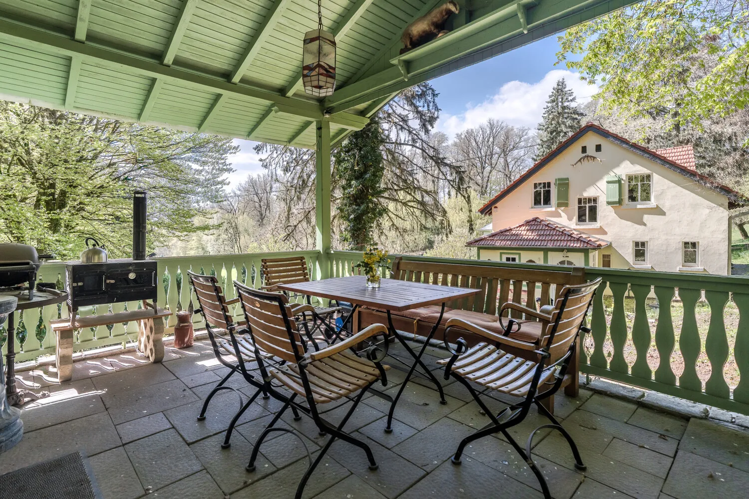 Veranda am Gästehaus