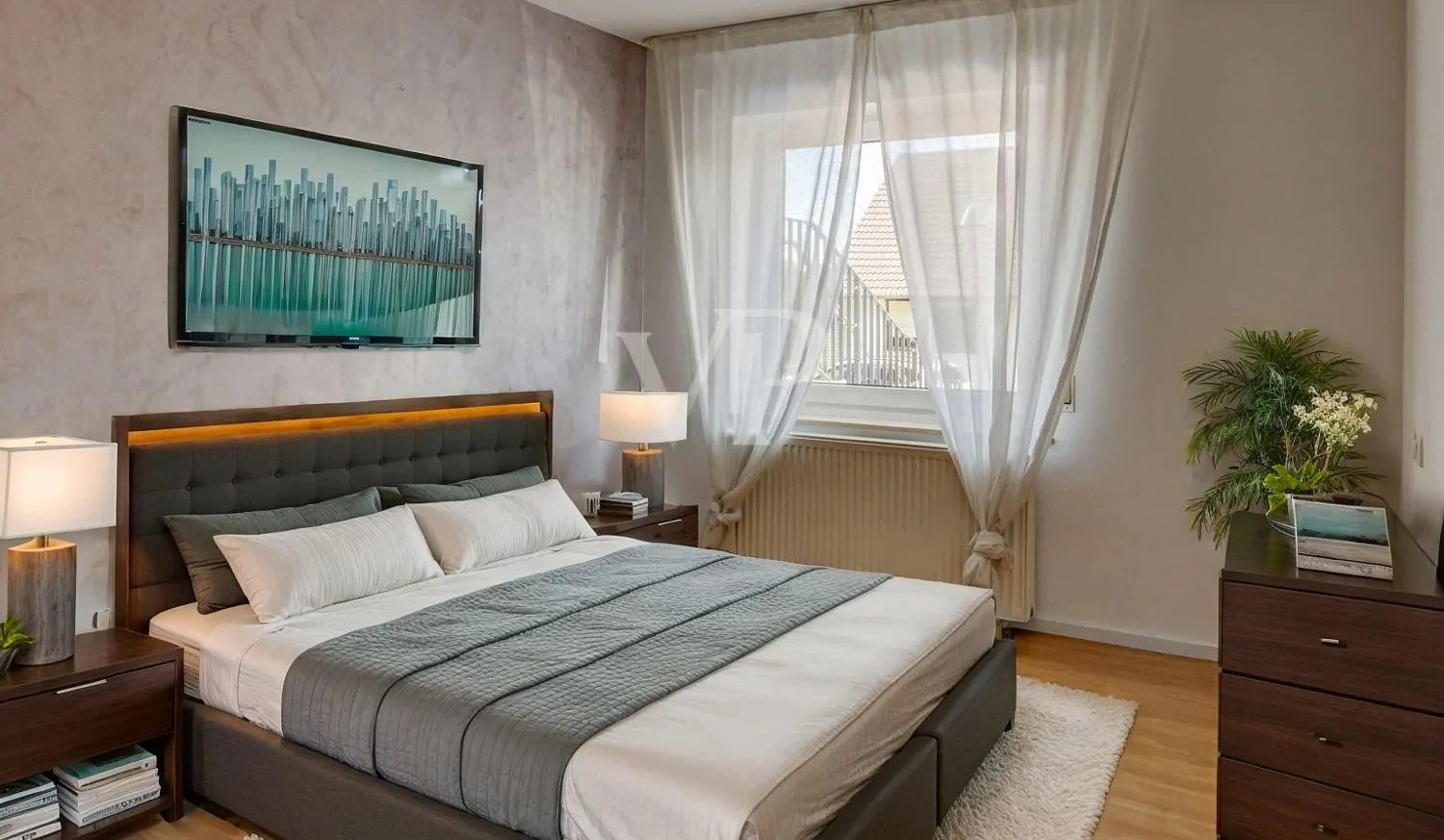 Beispielmöblierung Zimmer im Untergeschoss