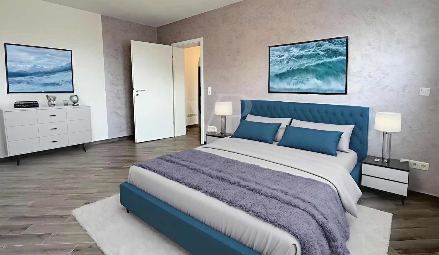 Beispielmöblierung Schlafzimmer 1