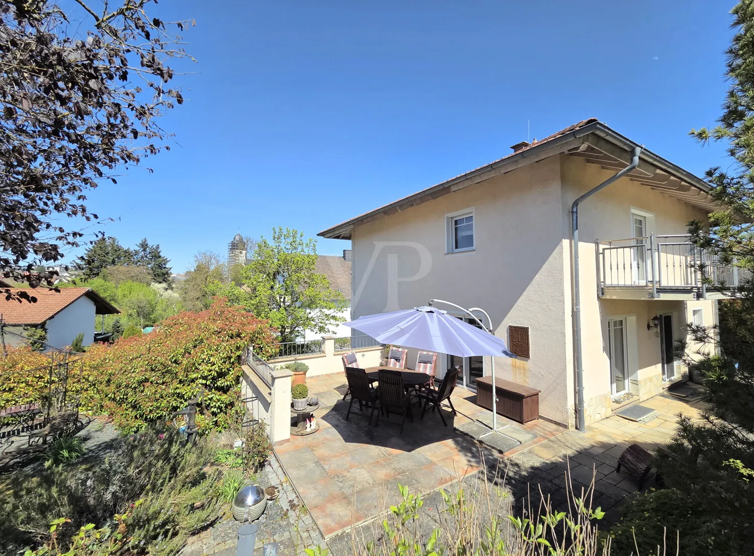 Terrasse mit Privatsphäre