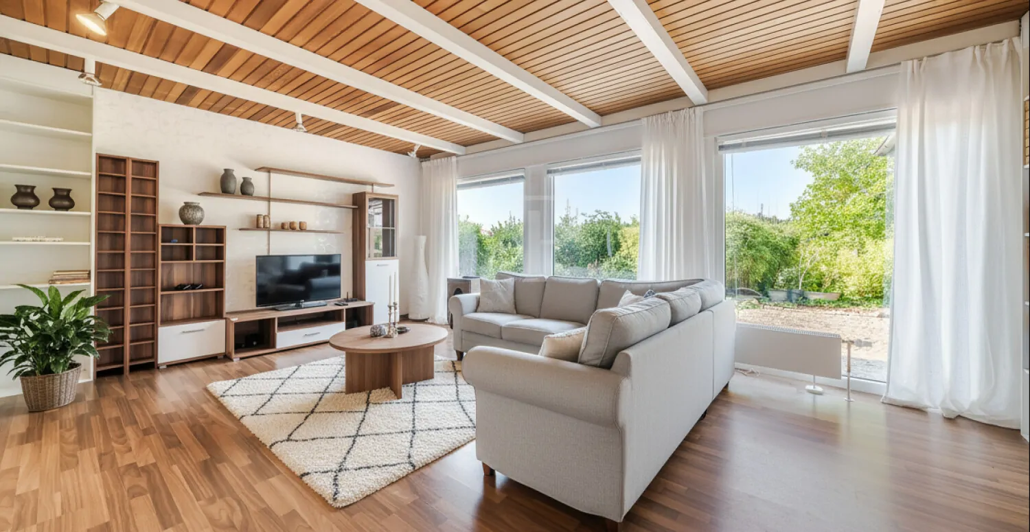 Beispielmöblierung Wohnbereich