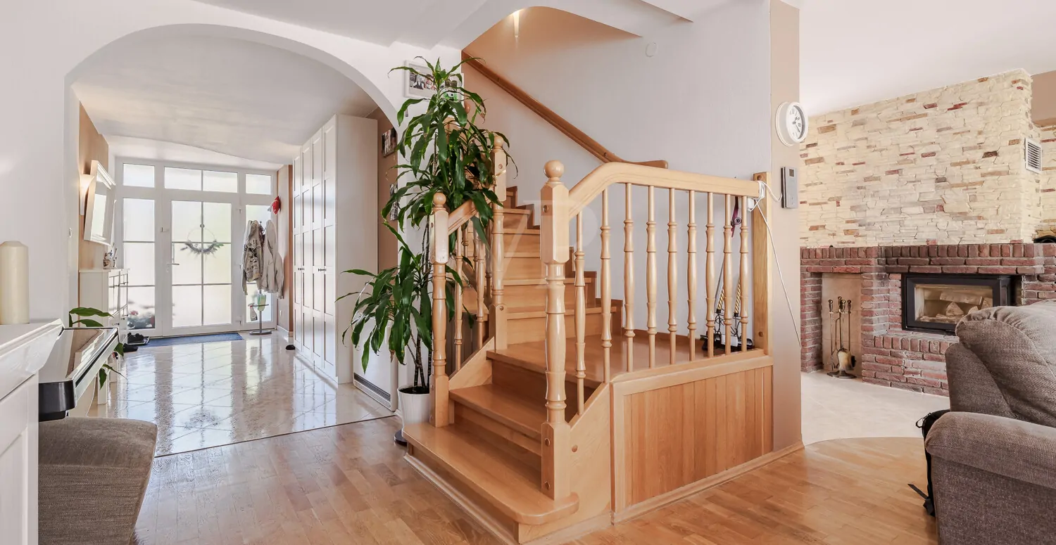 Offener Übergang zum Dachgeschoss