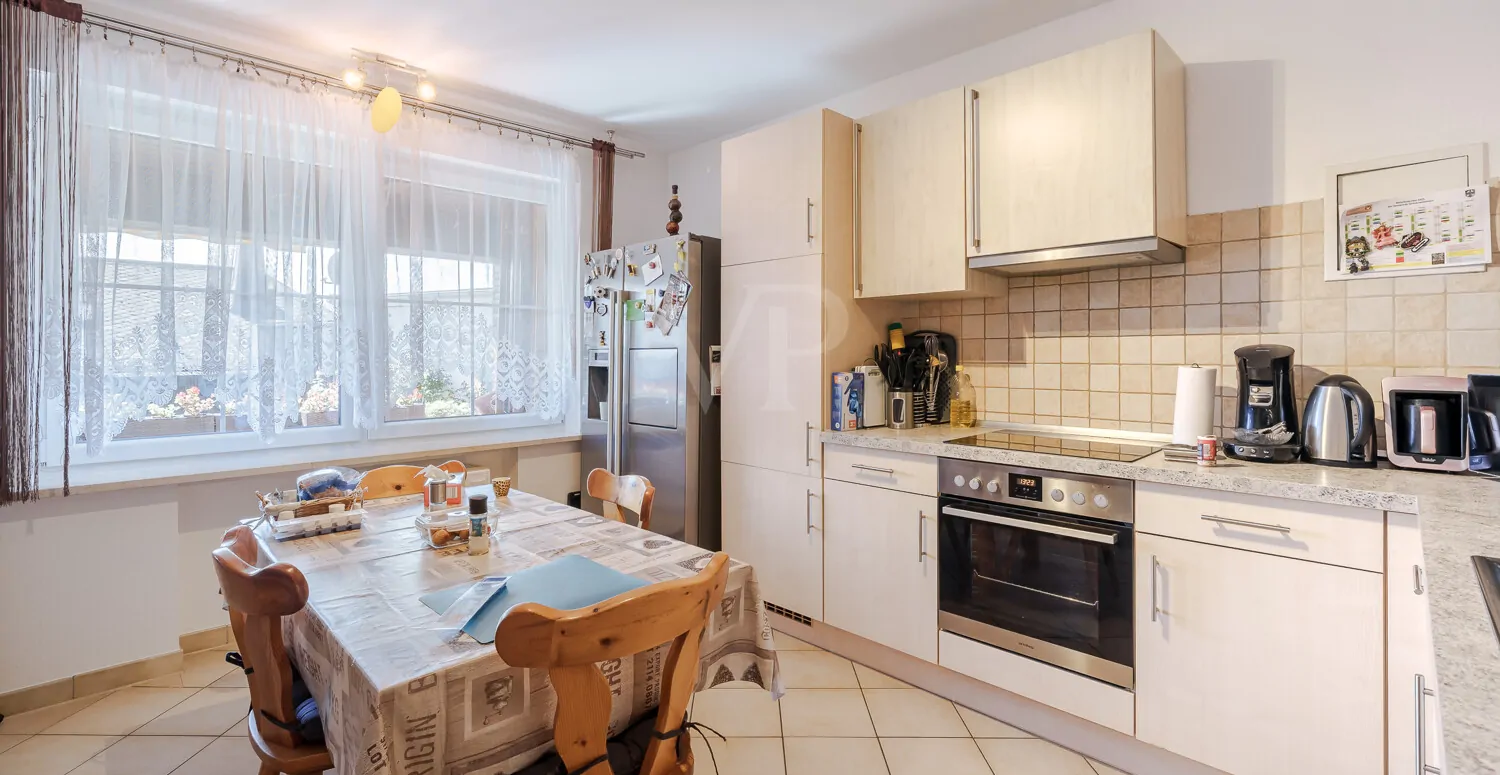 Wohnküche im Gartengeschoss