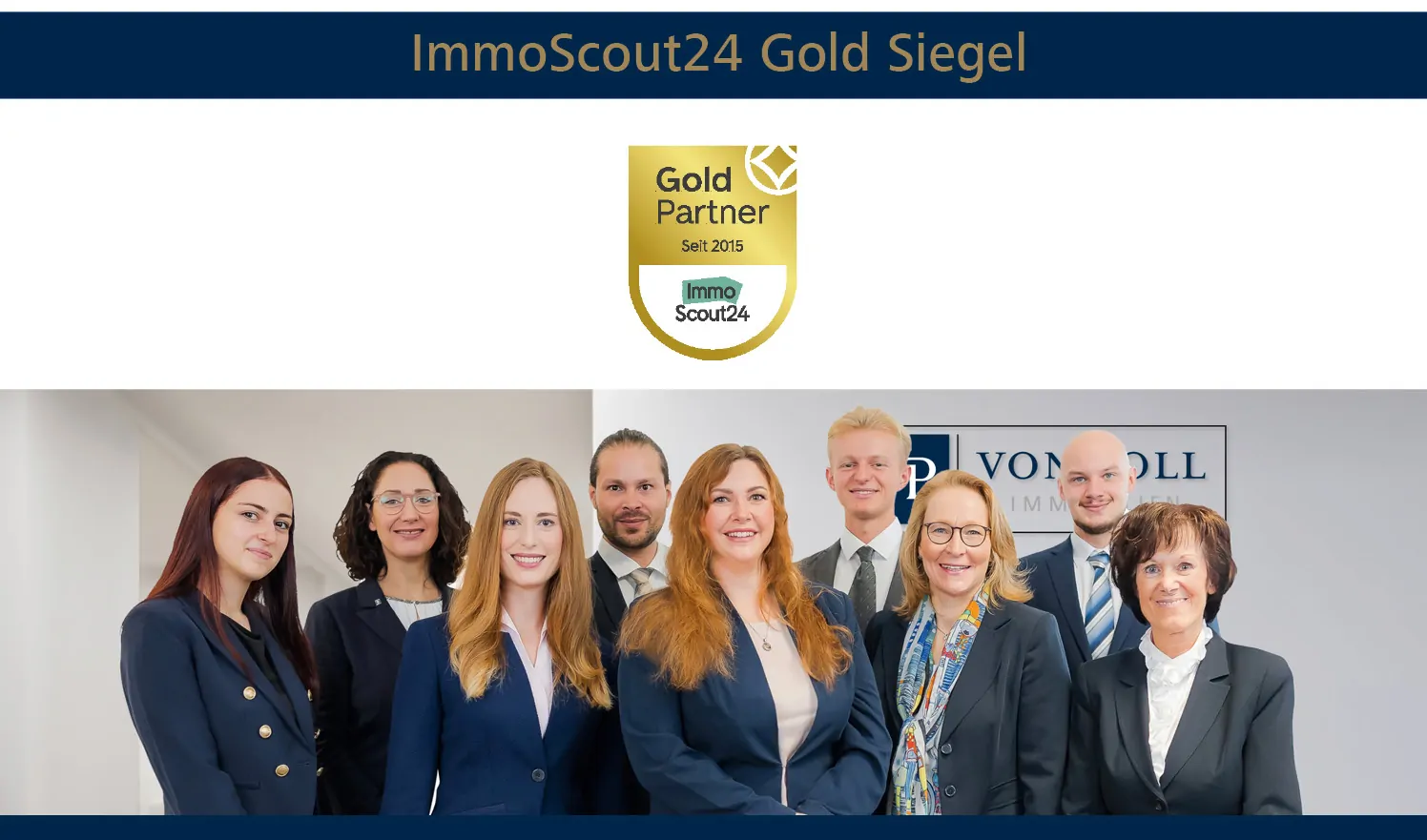 Immoscout 24 Gold Siegel_Team