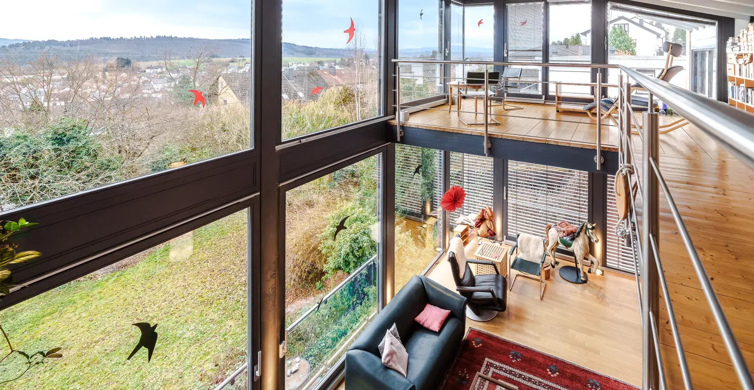 Blick von der Galerie