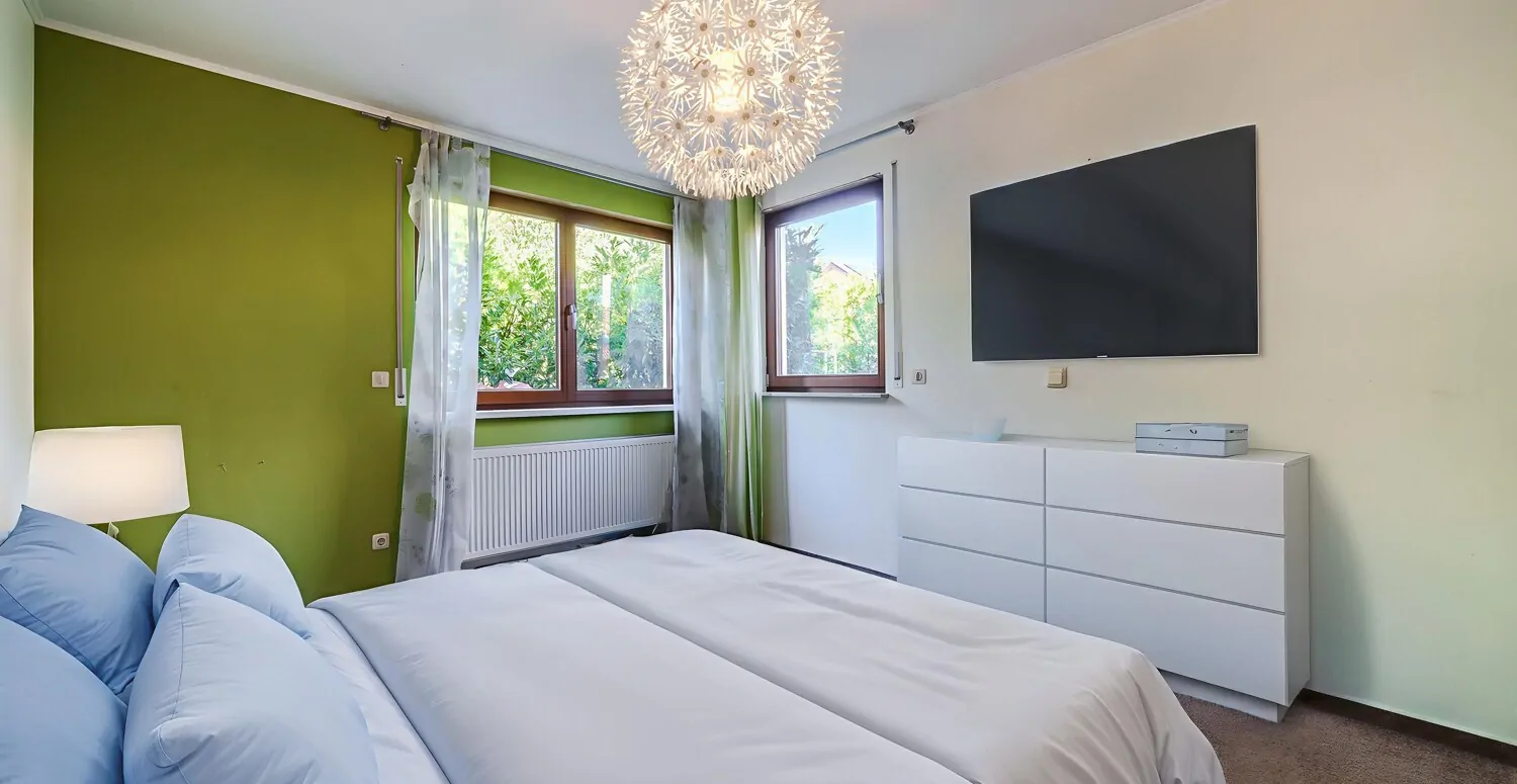 Möblierungsvorschlag Schlafzimmer EG