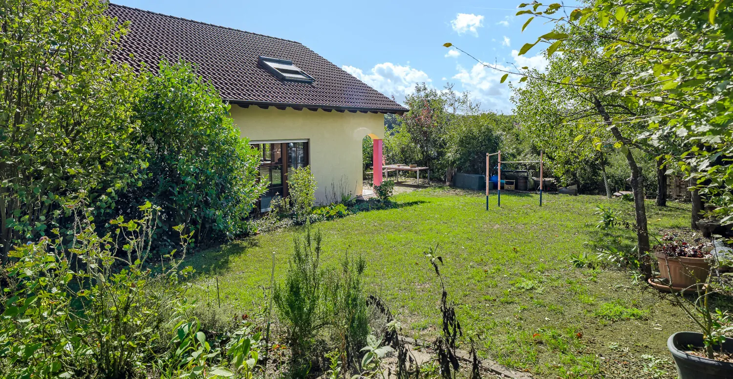 Eingewachsener Garten