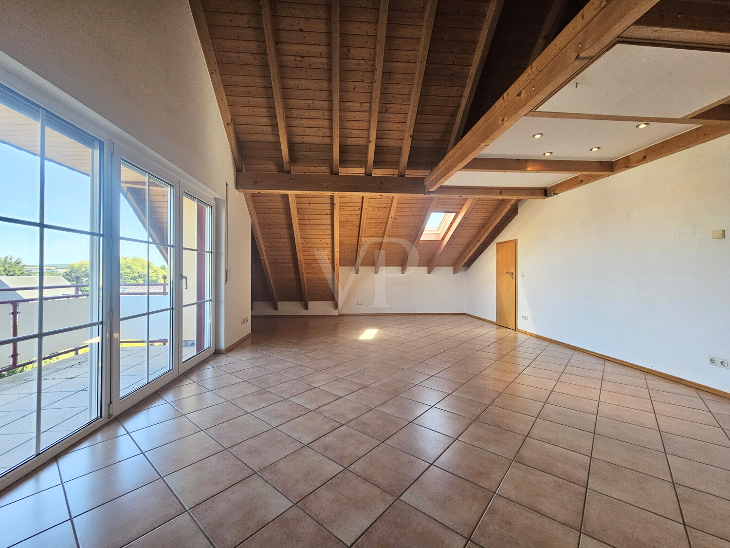Wohnbereich mit Balkon