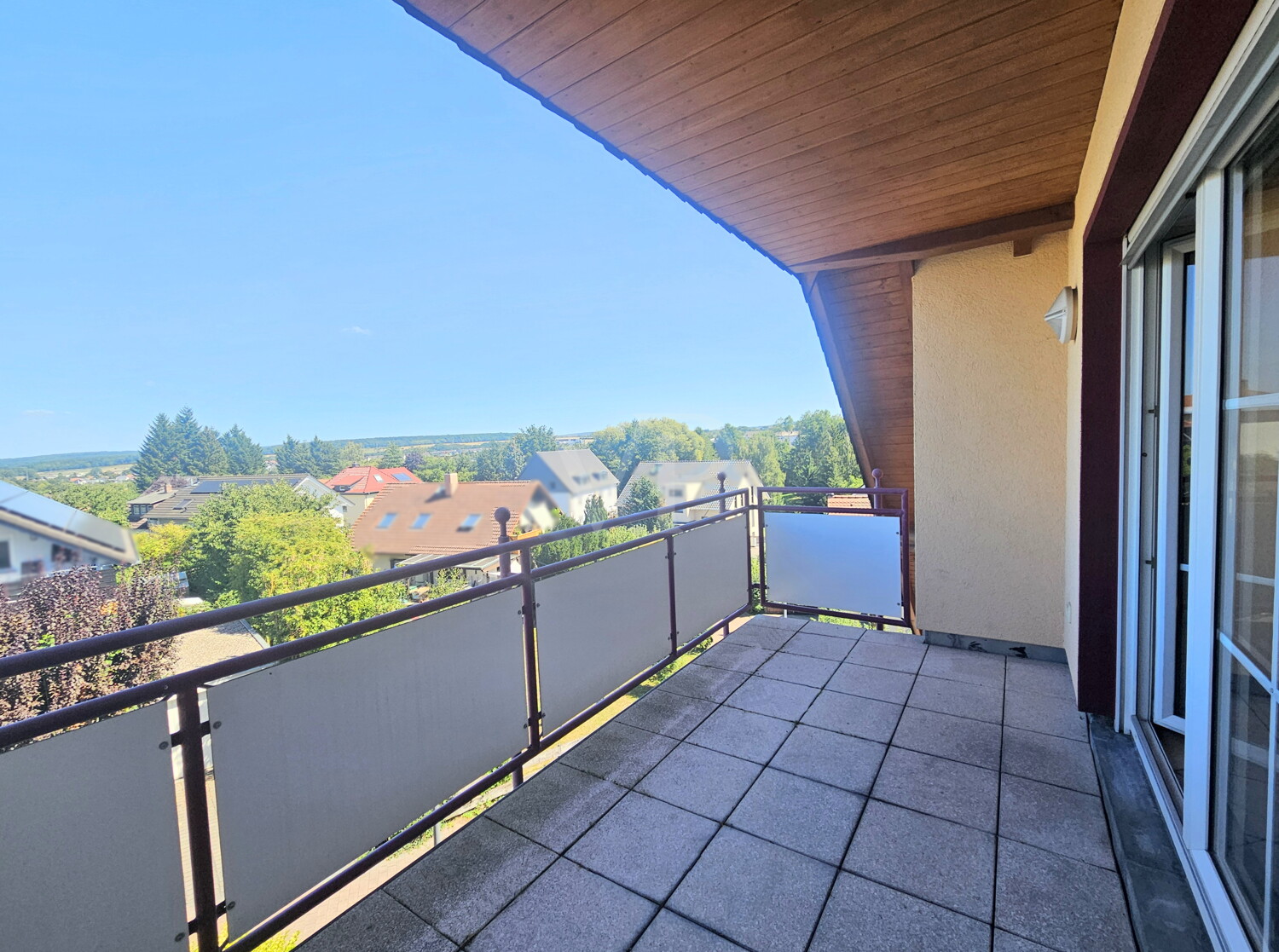 Balkon mit Fernblick