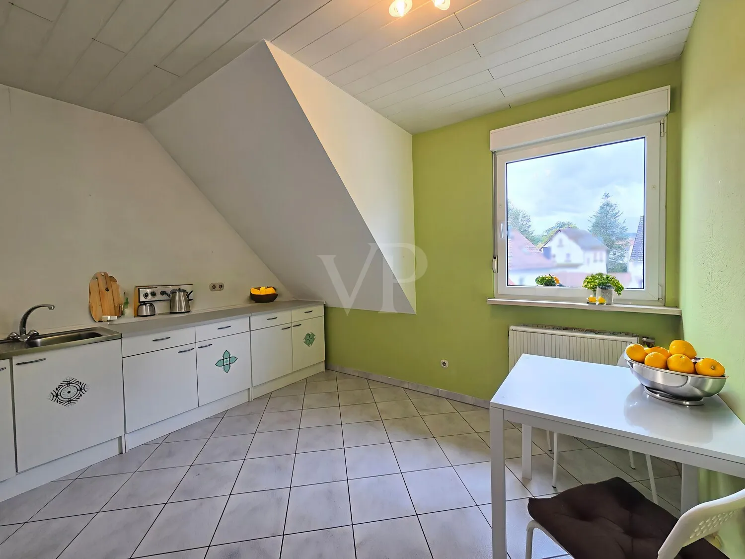 Wohnküche Nebenhaus Dachgeschoss