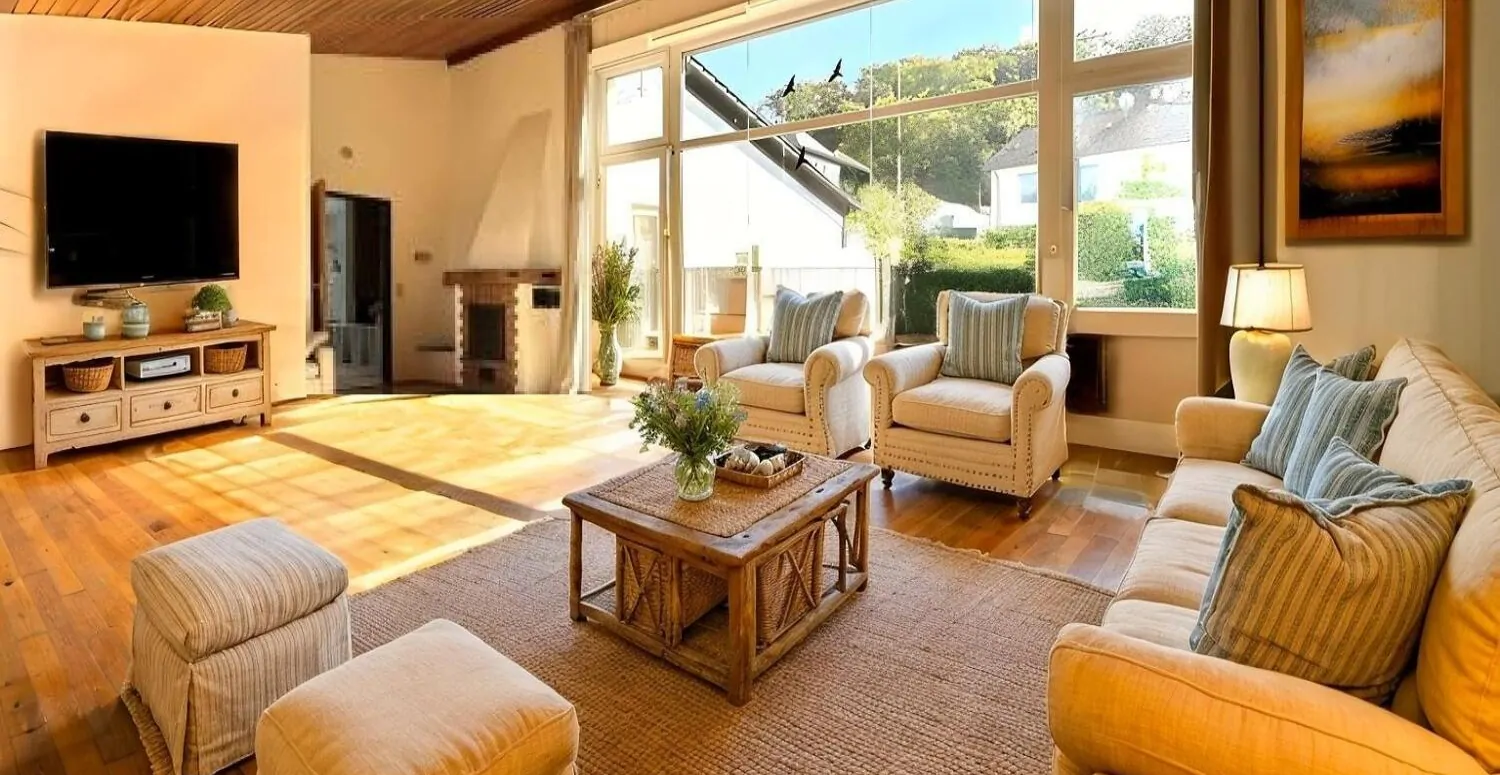 Einrichtungsbeispiel Wohnzimmer