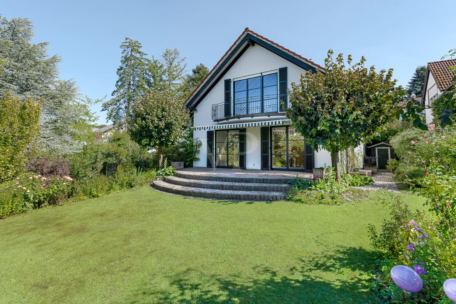 Gartenansicht Haupthaus