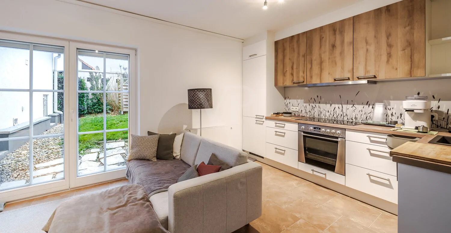 Küche im Gästehaus