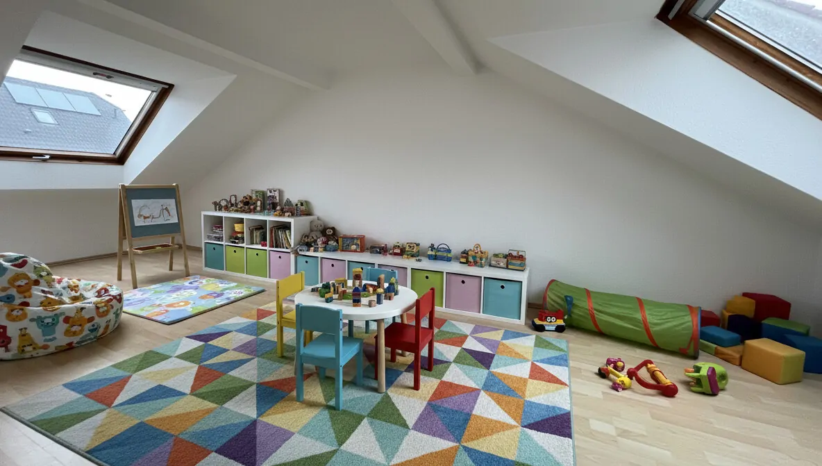 Spielzimmer für die Kleinen