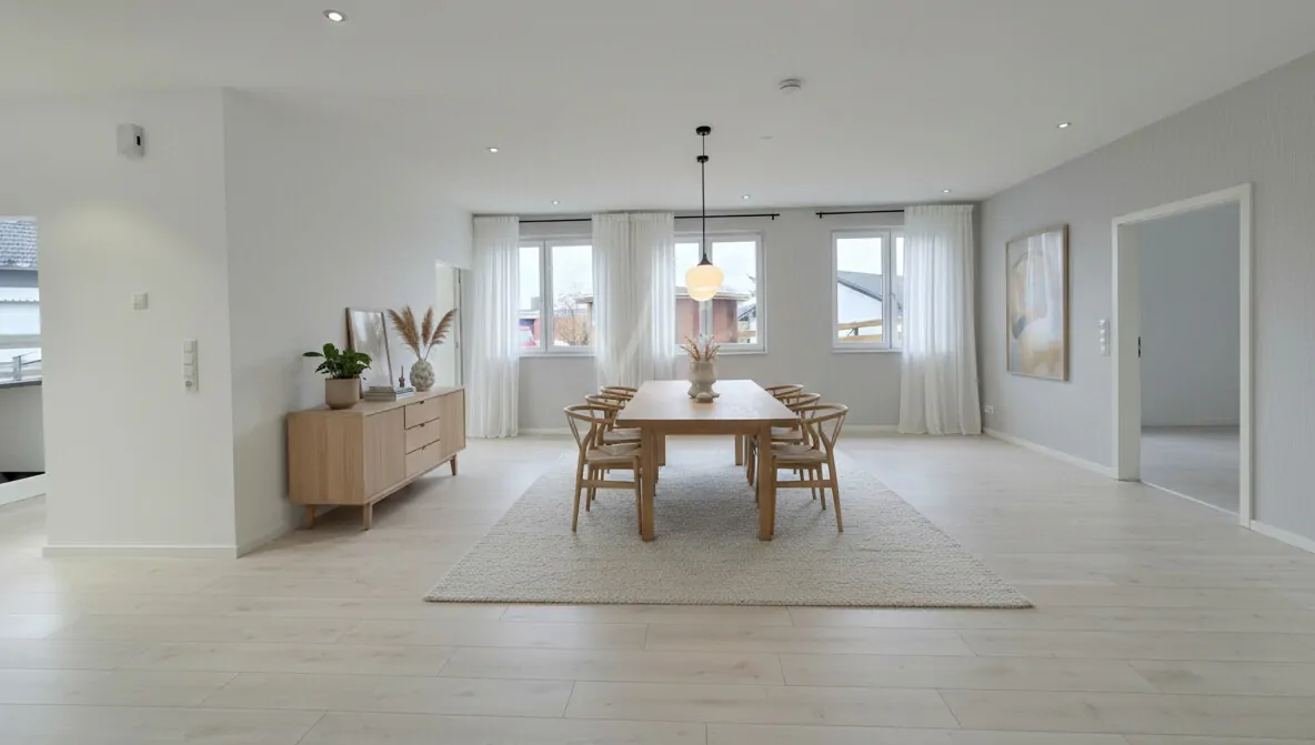 Einrichtungsbeispiel Essbereich