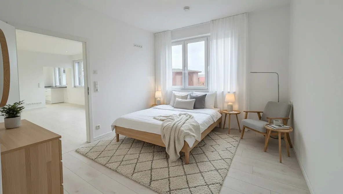 Einrichtungsbeispiel Schlafzimmer