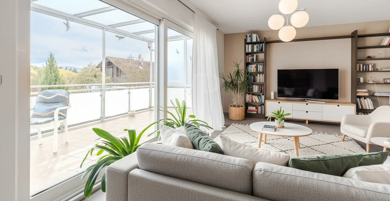 Beispielmöblierung Wohnzimmer