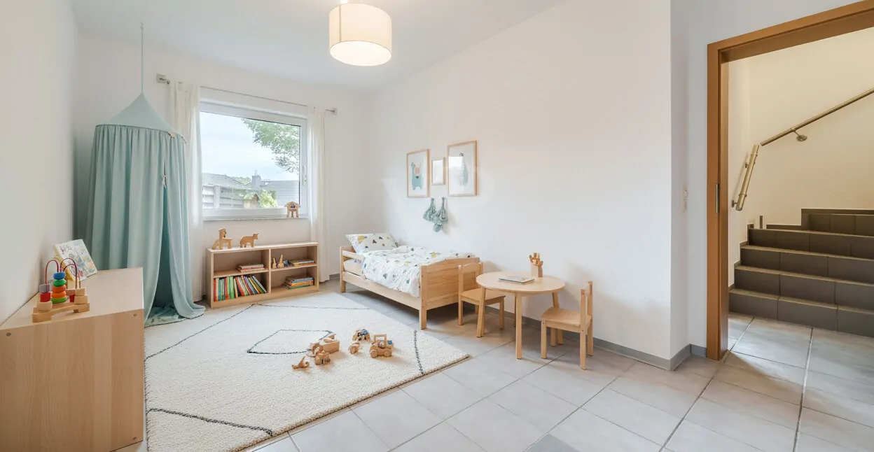 Wohnbeispiel Zimmer im Gartengeschoss