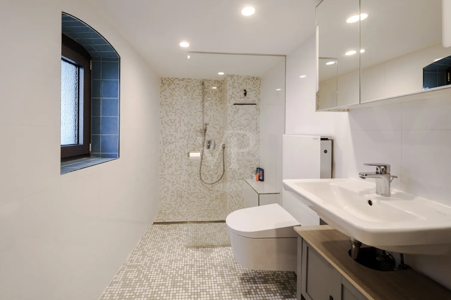 Modernes Duschbad im EG