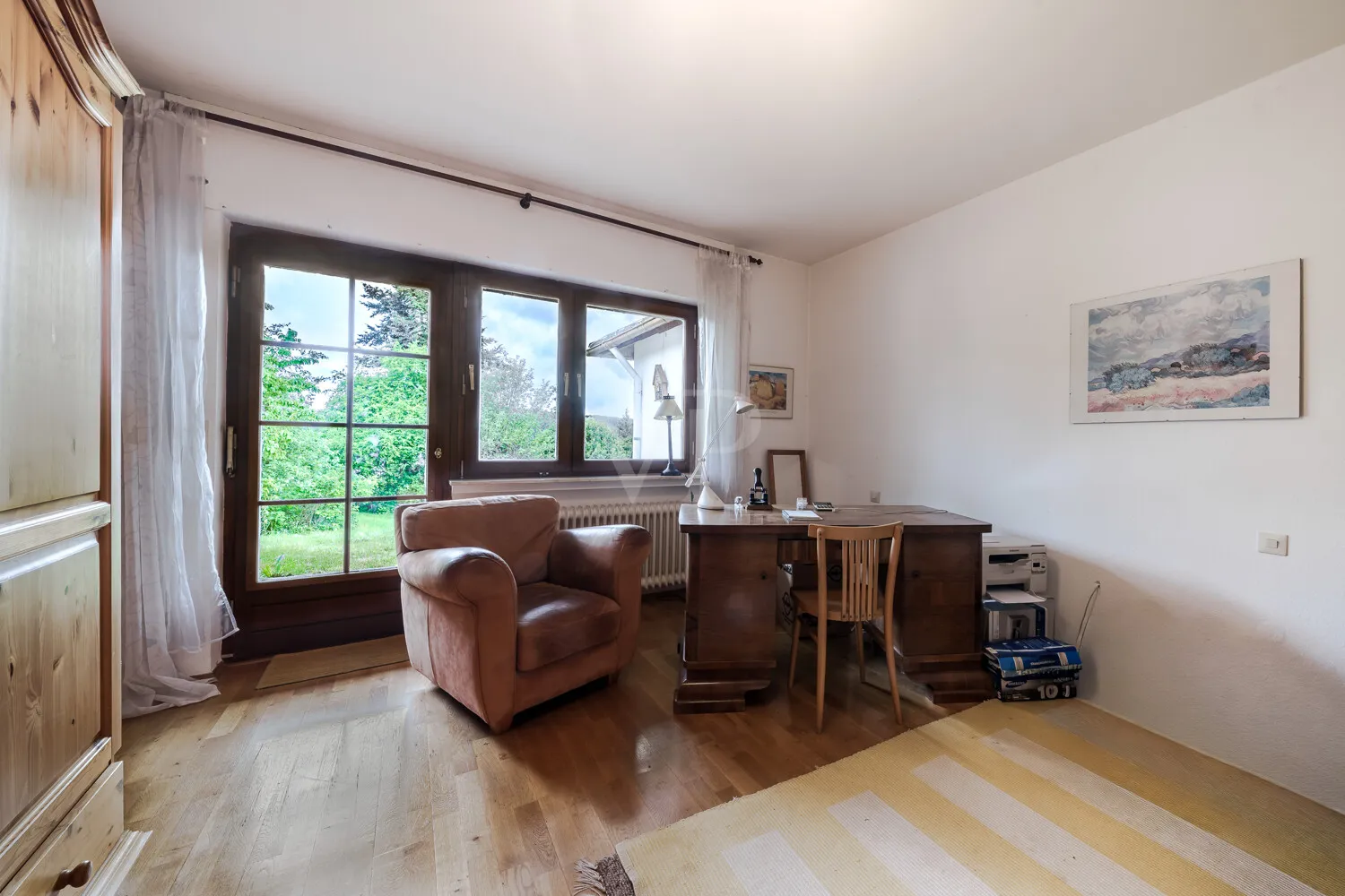 Schlafzimmer mit Terrassenzugang