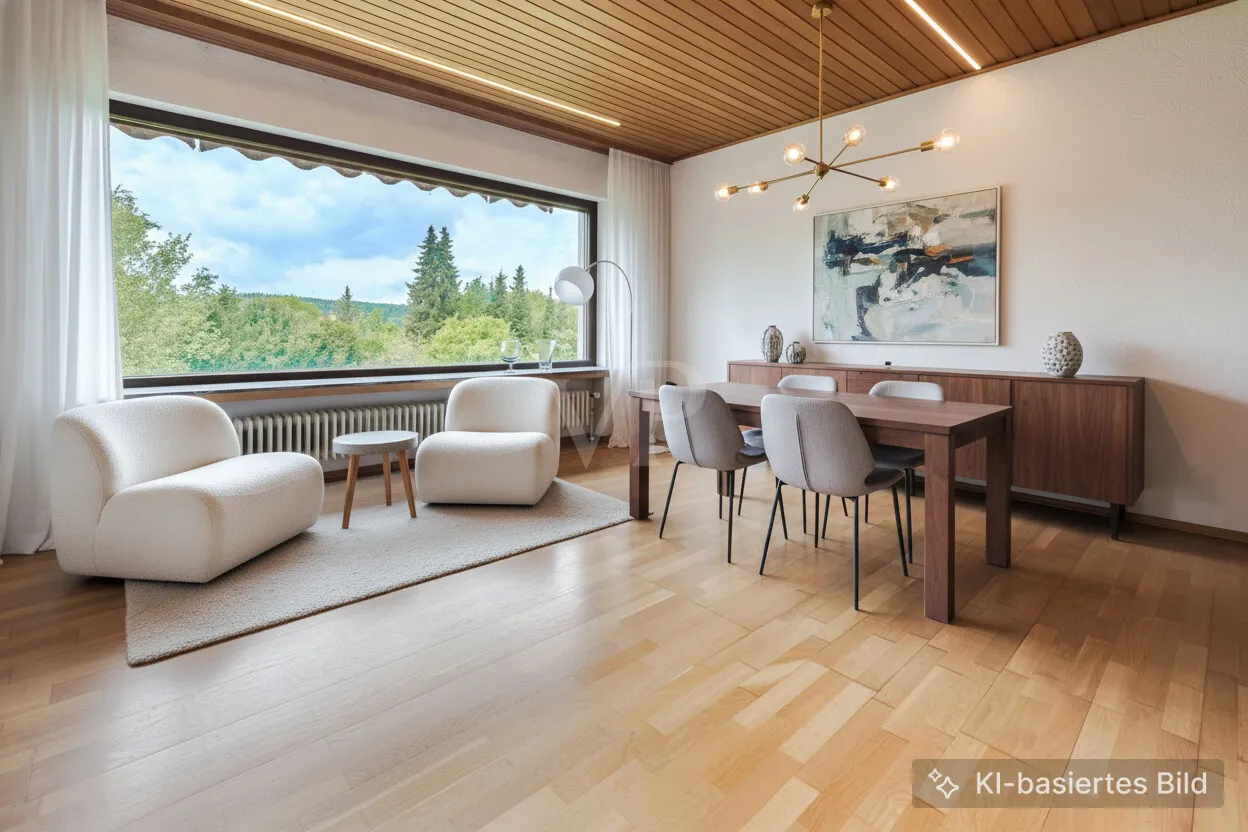 Einrichtungsbeispiel Wohnzimmer