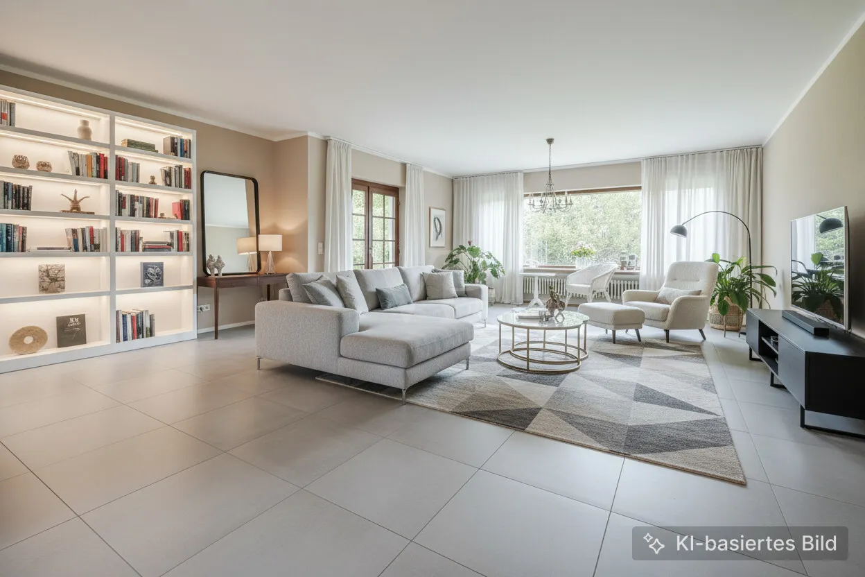 Beispielgestaltung Wohnzimmer