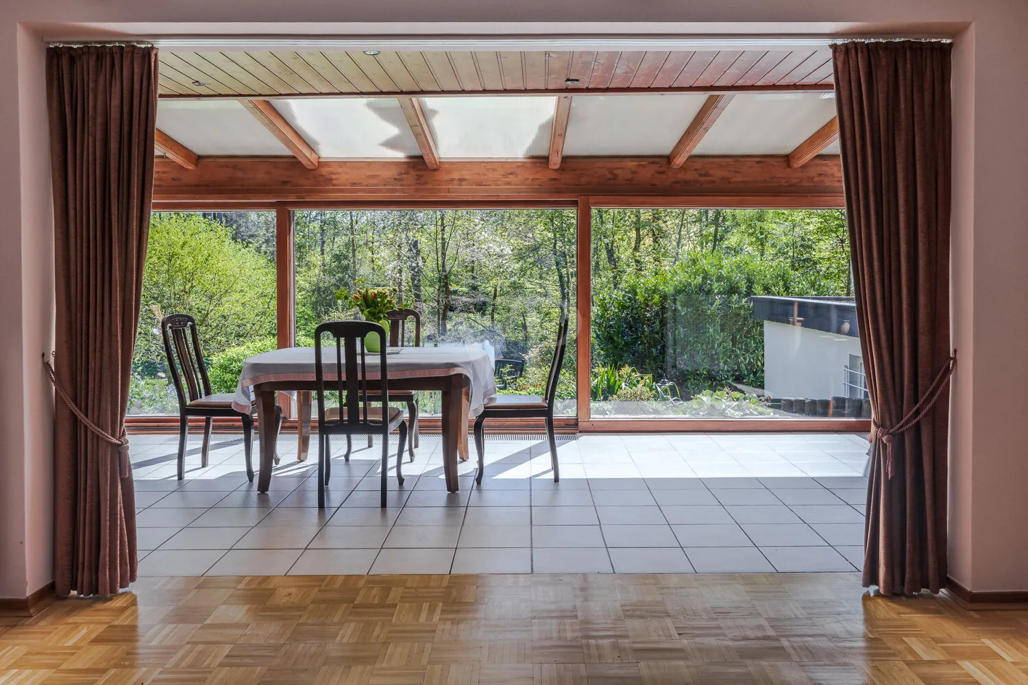 Blick in den Wintergarten