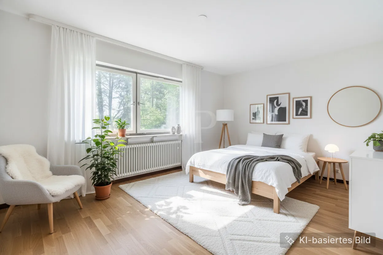 Gestaltungsbeispiel Schlafzimmer
