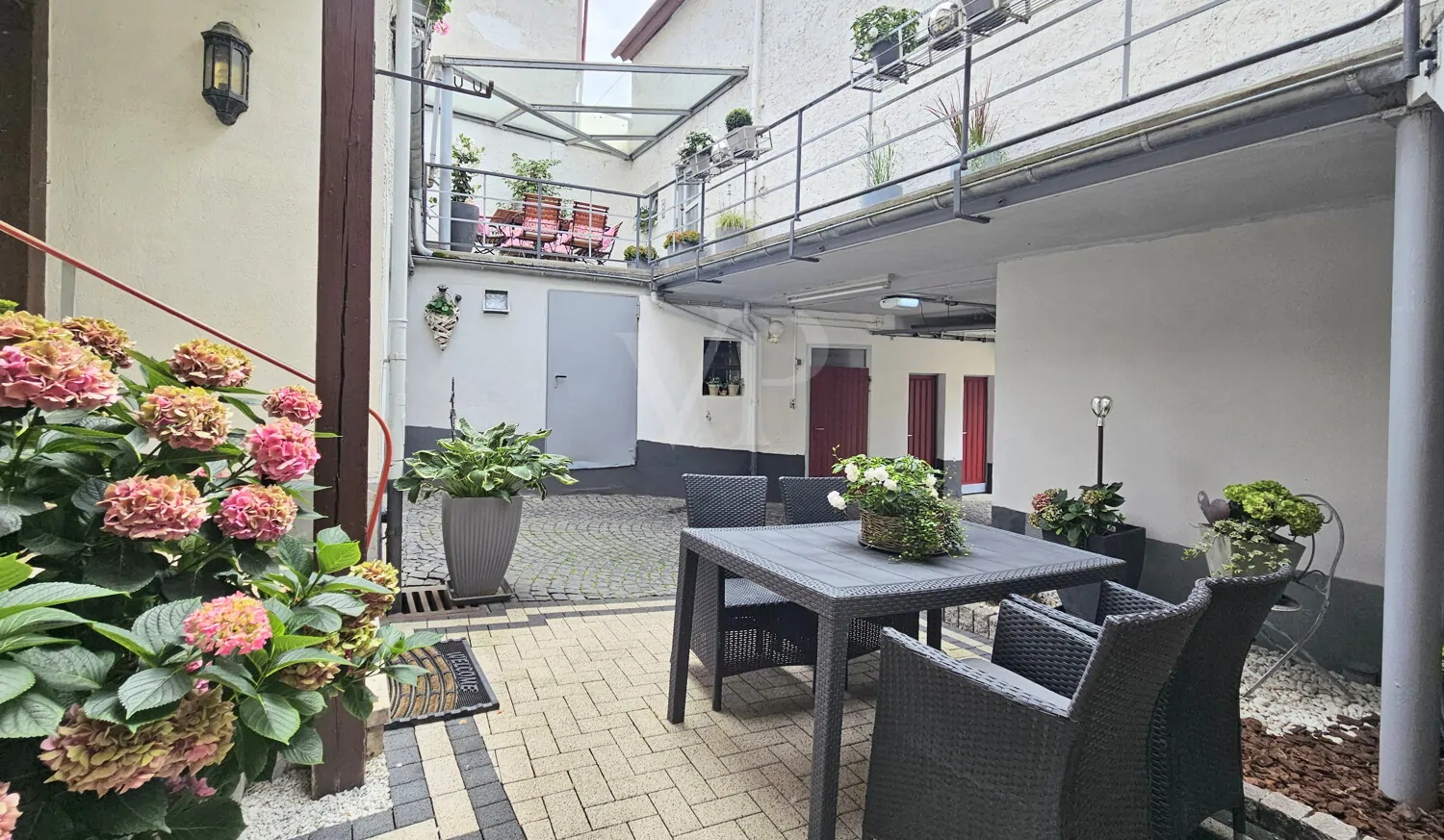 Gemütlicher Innenhof