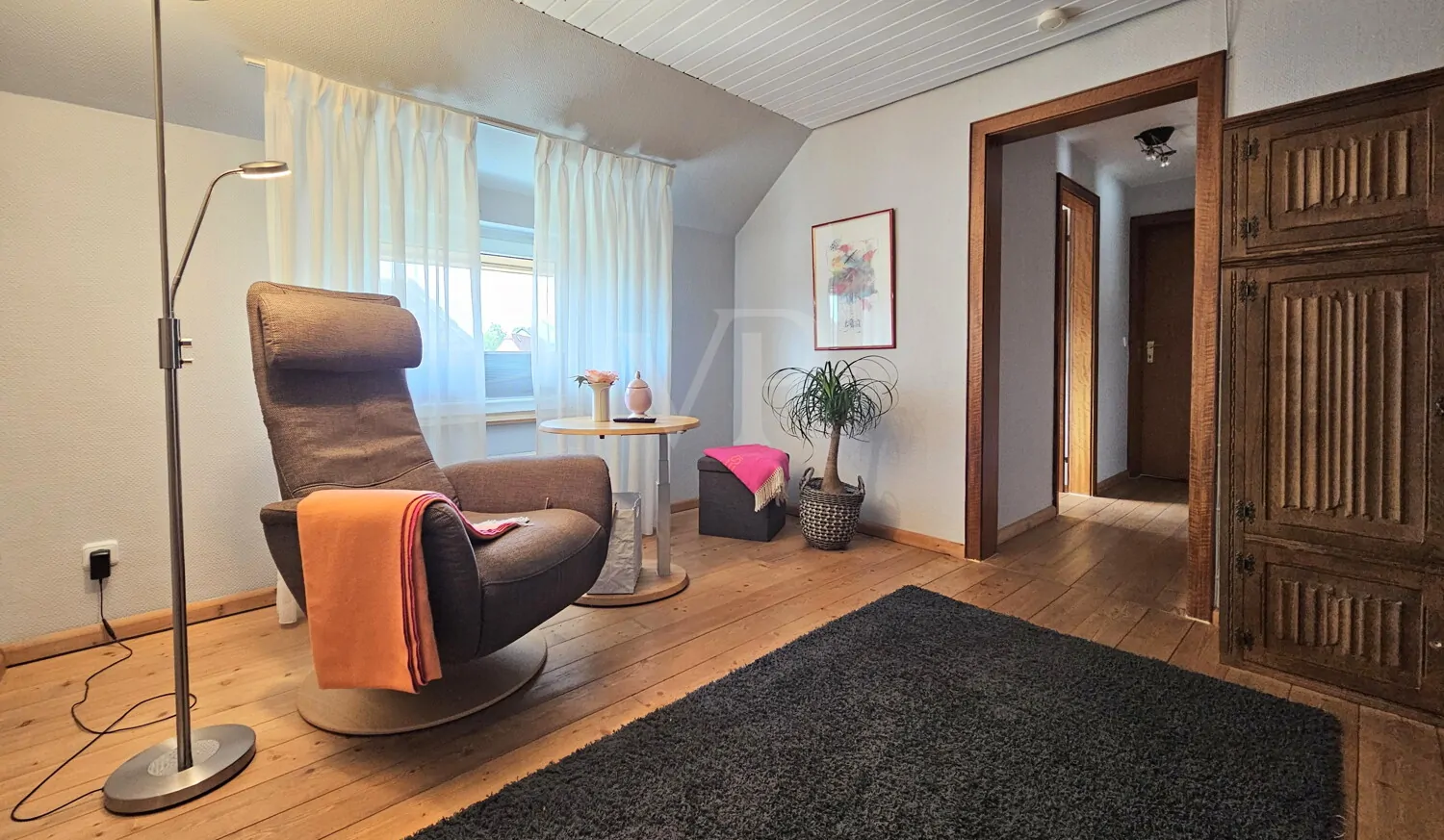 Leseecke in der Galerie