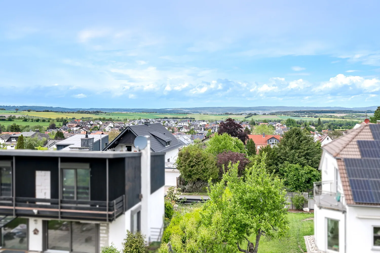 Ausblick aus dem Elternschlafbereich
