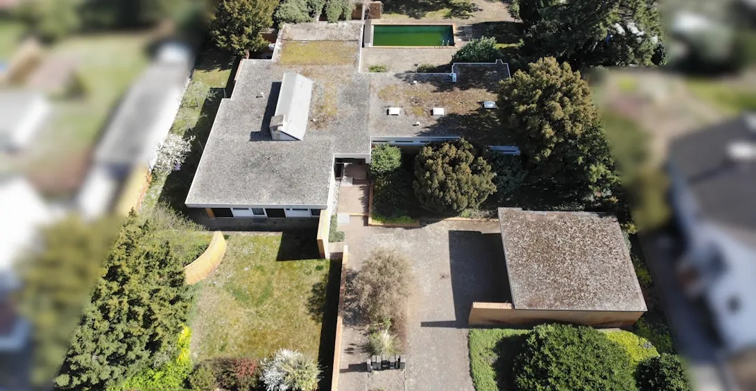 Luftbild - Straßenansicht